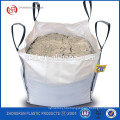 Single trip use top full open jumbo bags 1mt for sand , four loops closed bottom